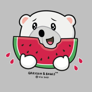 Grayson Watermelon Kids Longsleeve Tee Design